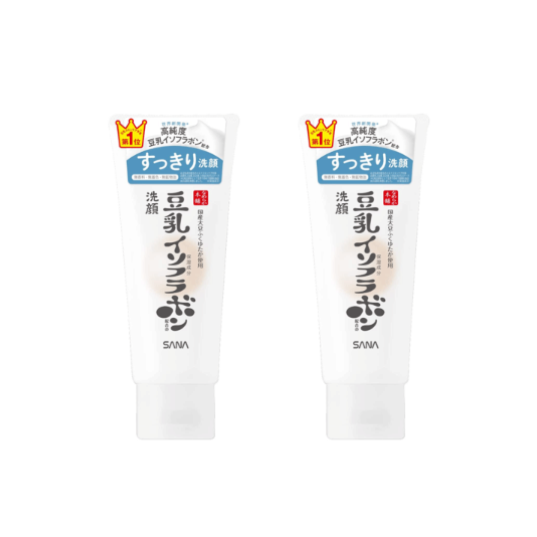 SANA Nameraka honpo Soy Milk Isoflavone Aging Care Cleansing Foam 150g (Pore Care / Hydrating / Smoothing)  (10 Options)