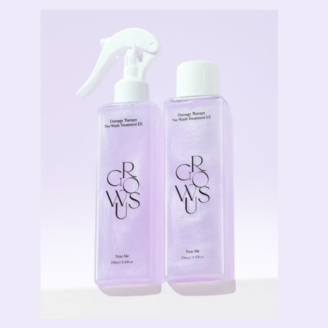 [Sanrio Cinnamoroll Collab] GROWUS No-Wash Treatment EX 2-Pack (250 mL + 250 mL) (3 Options)