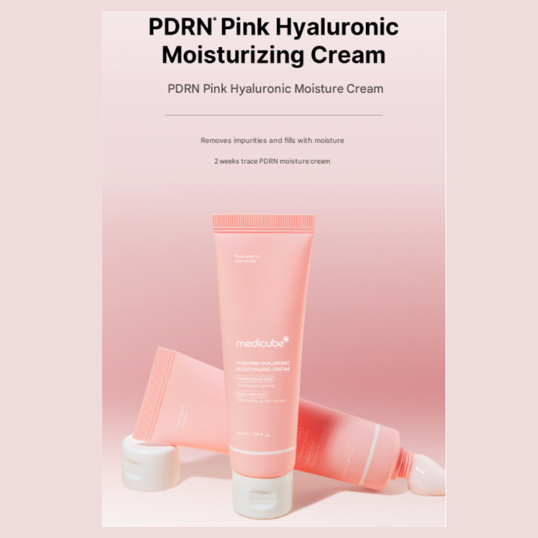 Medicube PDRN Pink Peptide Duo Set (PDRN Pink Peptide Ampoule 30ml +PDRN Pink Hyaluronic Moisturizing Cream 50ml) (3 Options)