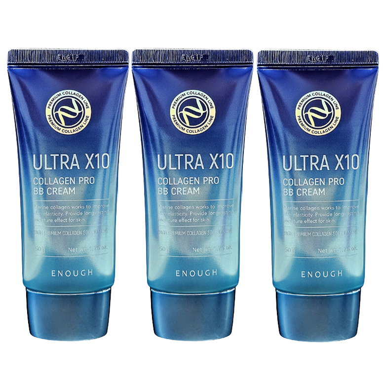 Enough Ultra X10 Collagen Pro BB Cream 50g / Sun Cream 50g (7 Options)