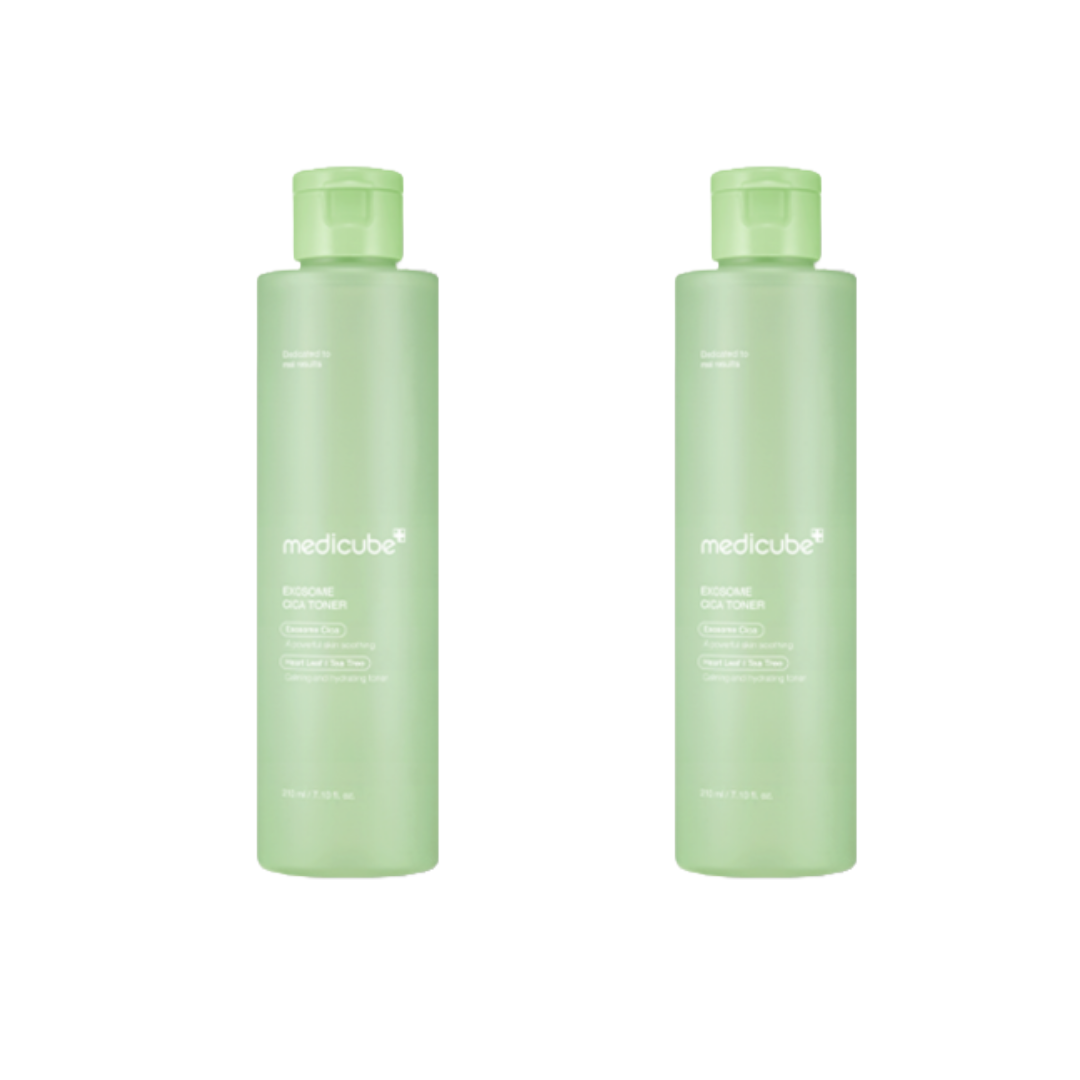 Medicube Exosome Cica Uneven Skin Soothing Set (Exosome Cica Calming 150 ml (100 pads), Ampoule 30 ml) (7 Options)