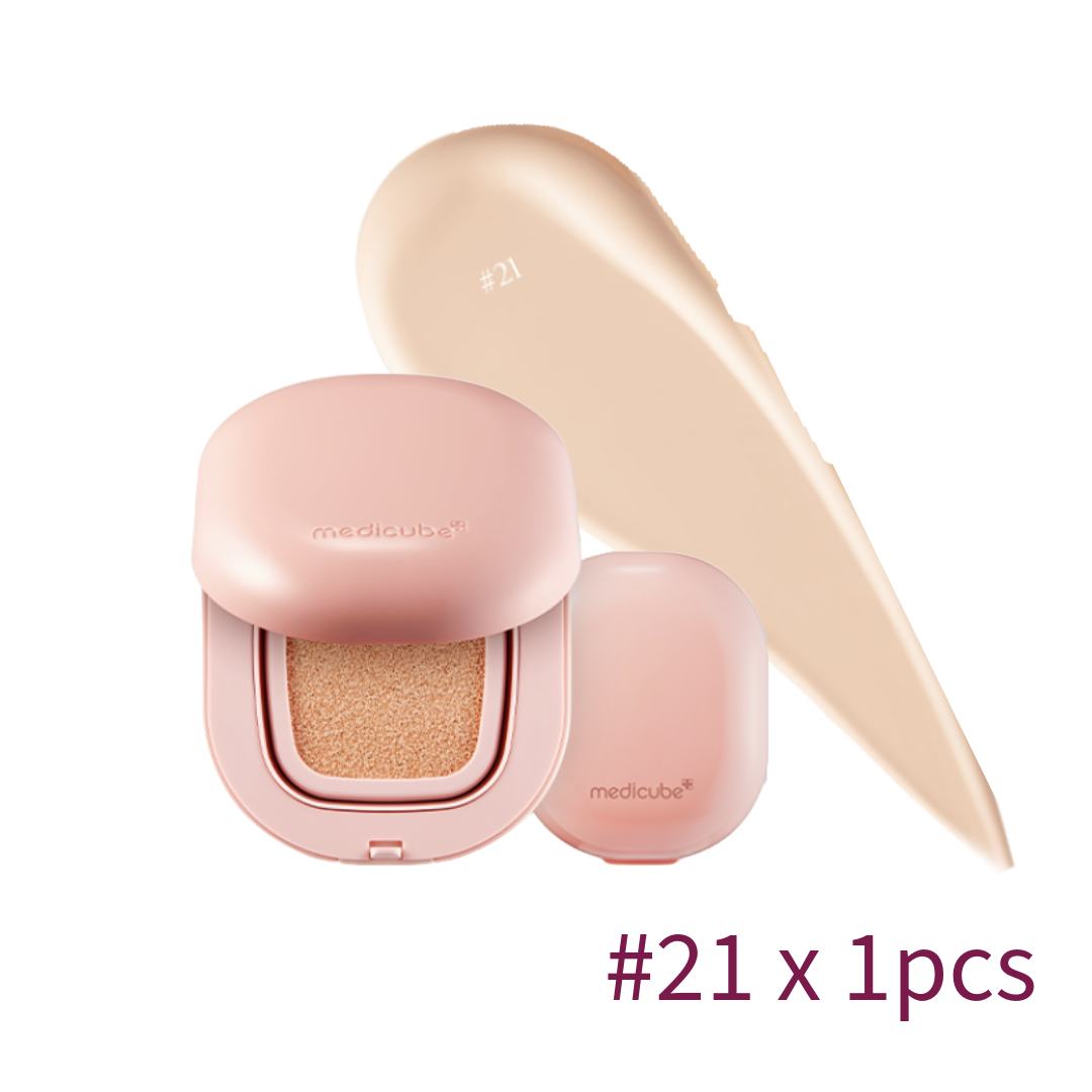 Medicube Pro Glutathione Glow Cushion SPF50+ PA++++ 15g (Shade 21 / Shade 23), Medicube Pro Glutathione Glow Puff (9 Options)