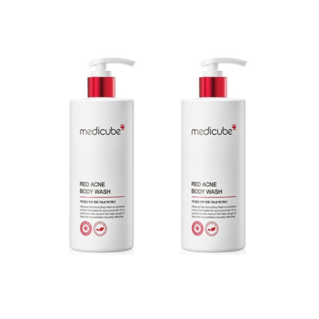 Medicube Red Acne Body Wash 2.0 400g (3 Options)