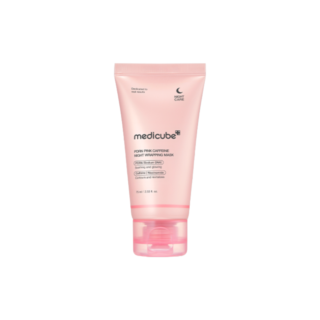 Medicube PDRN Pink Caffeine Wrapping Mask 75ml (3 Options)
