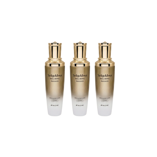 3W Sul Gukhwa Well-Being Herbal Skincare 4-Piece Set (Tone120rml + Emulsion120ml + Eye Cream40g + Cream60g) (13 Options)