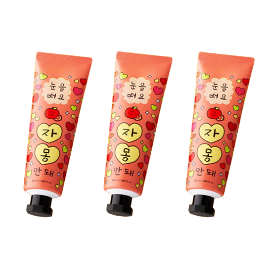 THE FACE SHOP Fruits Talk Hand Cream 50ml (Peach / Apple / Watermelon / Mango / grapefruit) (15 Options)