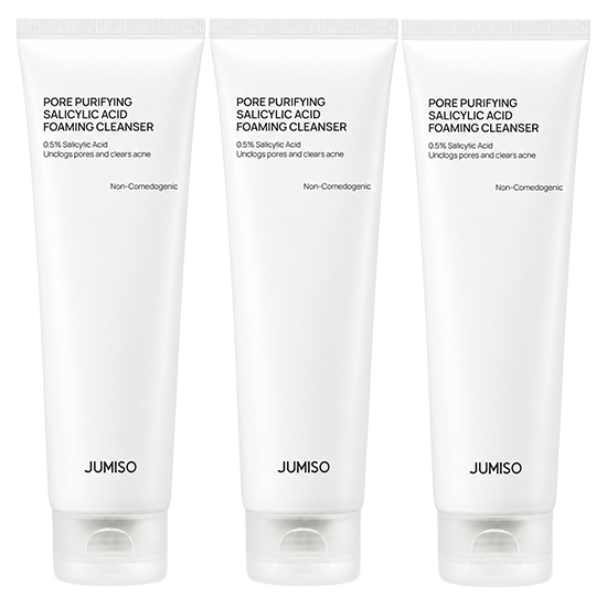 Jumiso Pore Purifying Salicylic Acid Foaming Cleanser 150g (3 Options)