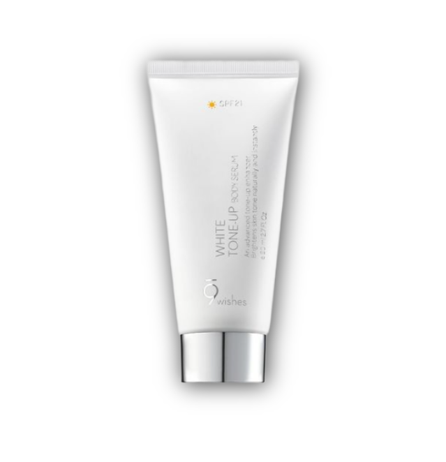 Nine Wishes White Tone‑Up Body Serum 80mL (3 Options)