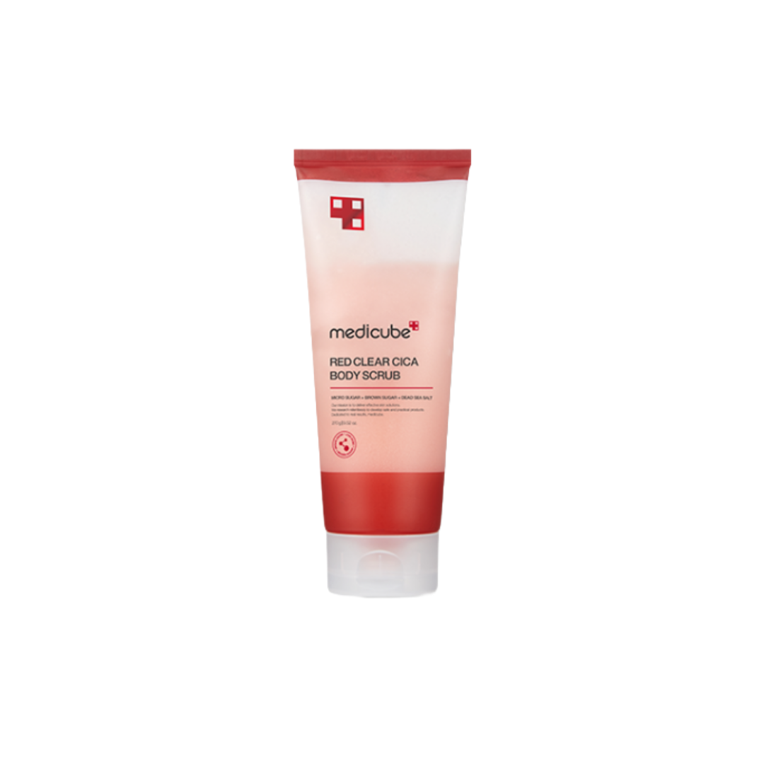 Medicube Red Clear Cica Body Scrub 270g (3 Options)