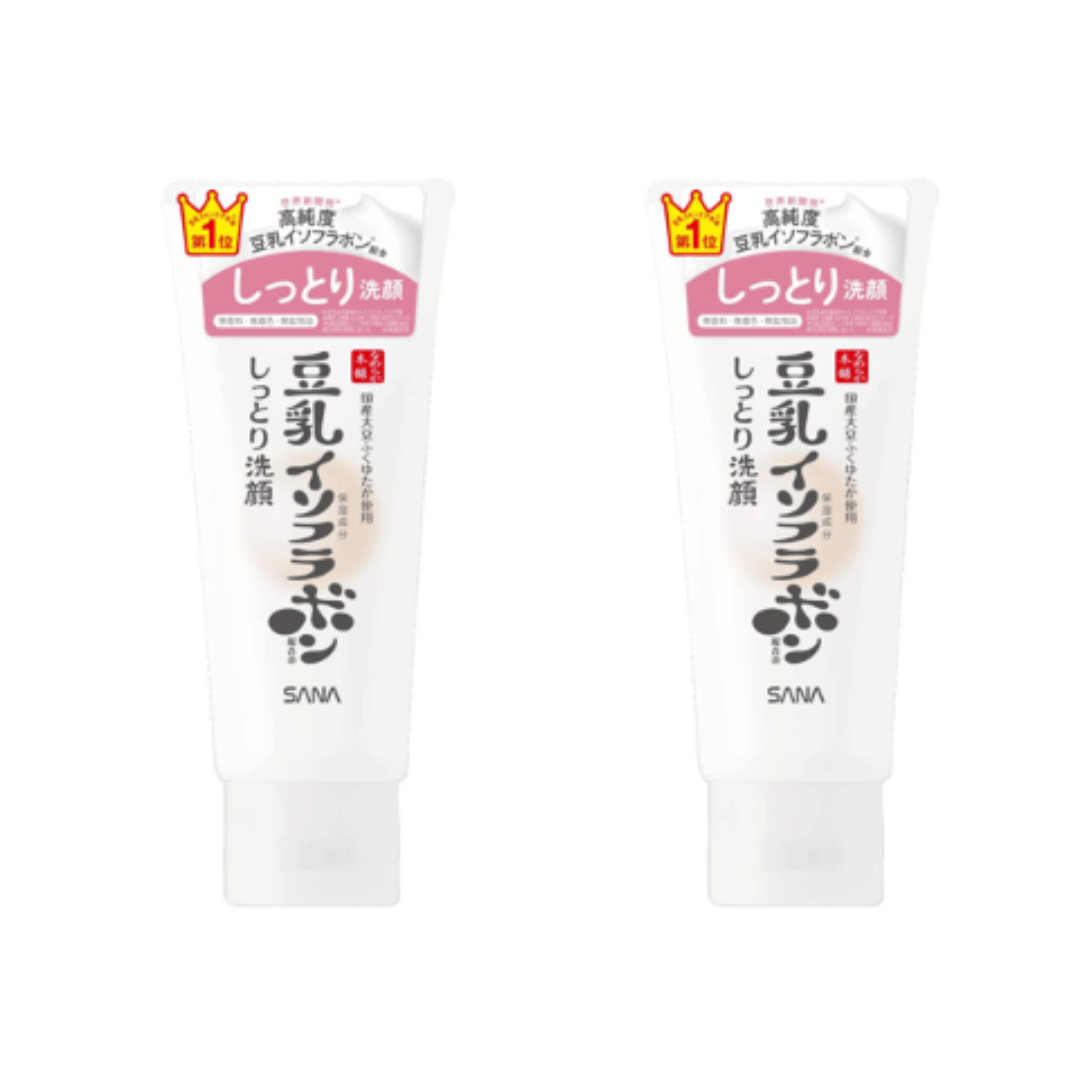 SANA Nameraka honpo Soy Milk Isoflavone Aging Care Cleansing Foam 150g (Pore Care / Hydrating / Smoothing)  (10 Options)