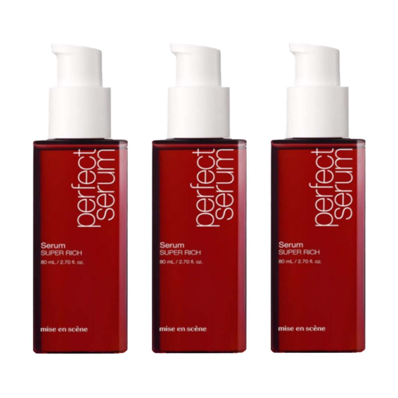 Mise-en-scène Perfect Serum ORIGINAL /STYLING /SUPER RICH /WATERY /ROSE PERFUME /MAGIC STRAIGHT (80 ml) (18 Options)