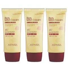 ASPASIA 4U Special Sun BB Cream SPF50+ PA+++ 50ml (3 Options)