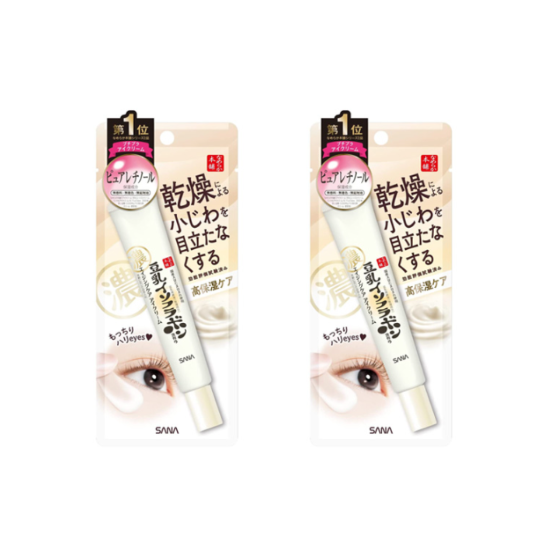 SANA Namerakahonpo Soy Milk Isoflavone Aging Care Wrinkle Skin N 200ml, Emulsion N 150ml, Eye Cream N 20g, Gel Cream N 100g (12 Options)