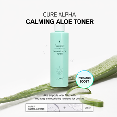 Kim Jung Moon Aloe Cure Alpha Calming Aloe Toner, Aloe Peeling Gel, Aloe Cream, Cure Intensive 2X Cream, Aloe Pad ( 18 Options)