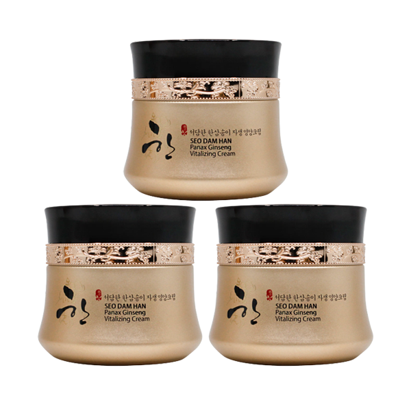 3W CLINIC Seo Dam Han Panax Ginseng Vitalizing Cream 55g (3 Options)