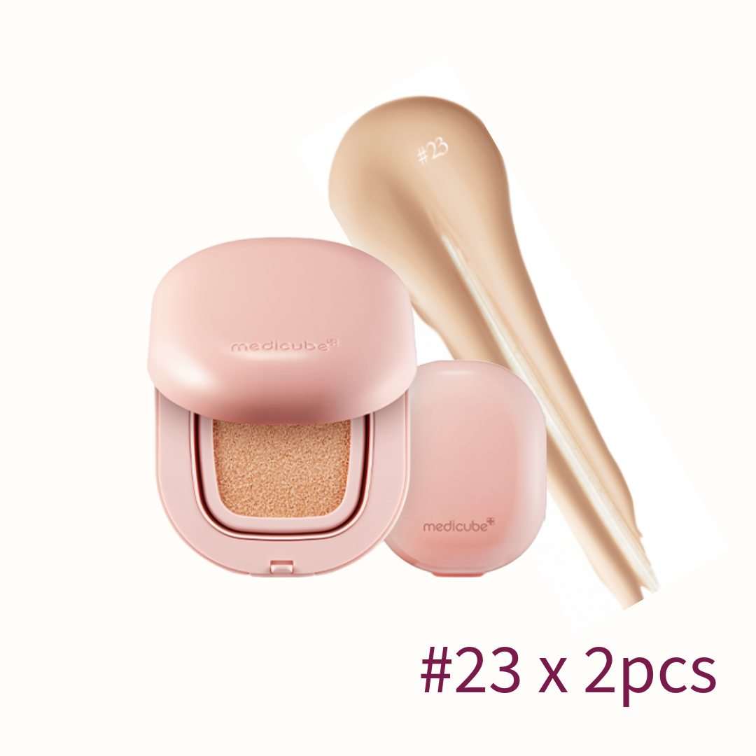 Medicube Pro Glutathione Glow Cushion SPF50+ PA++++ 15g (Shade 21 / Shade 23), Medicube Pro Glutathione Glow Puff (9 Options)