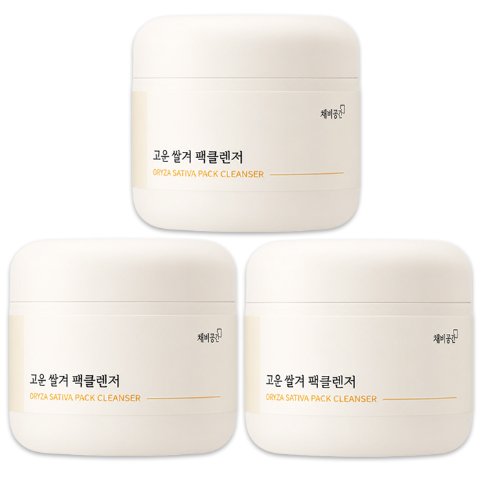 CHAEBIGONGGAN Pack Cleanser 45g (Centella / Houttuynia / Rice Bran) (10 Options)