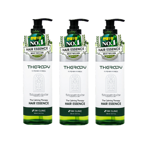 3W CLINIC THE CALMING THERAPY SHAMPOO 500ml, HAIR ESSENCE 500ml, BODY CLEANSER 750ml, BODY LOTION 500ml, HAIR MIST 210ml ( 17 Options)