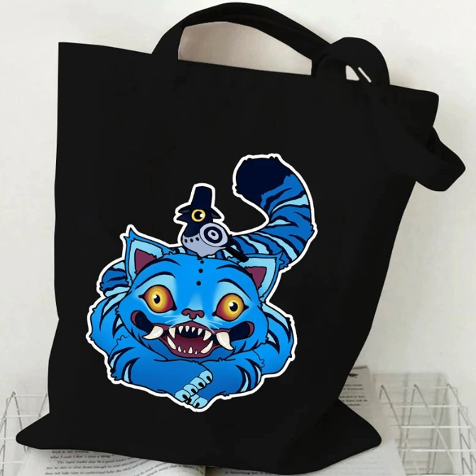 K-POP DEMON HUNTERS Eco Bag Derpy (Korean Blue Tiger) (5 Options)