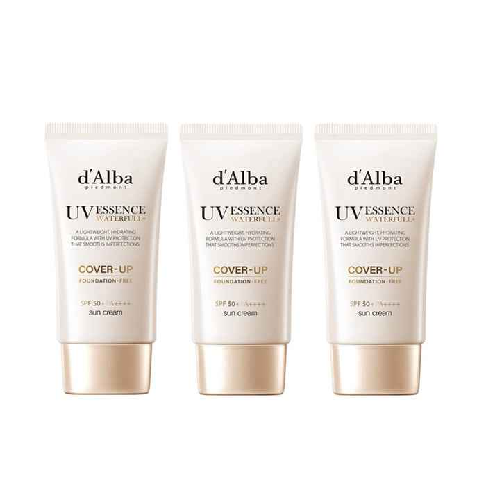d’Alba Waterfull Tone-Up Sun Cream (Cover Beige) 50ml (3 Options)