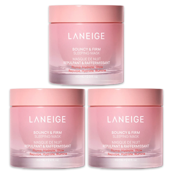 LANEIGE Sleeping Mask Set (Water 70ml / Cica 60ml / Bouncy & Firm 60ml) (10 Options)