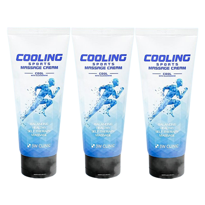 3W CLINIC Sports Massage Cream 150ml (Heating / Cooling) (7 Options)