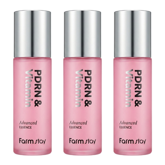 FARMSTAY PDRN & Vitamin Advanced Essence 50ml (3 Options)