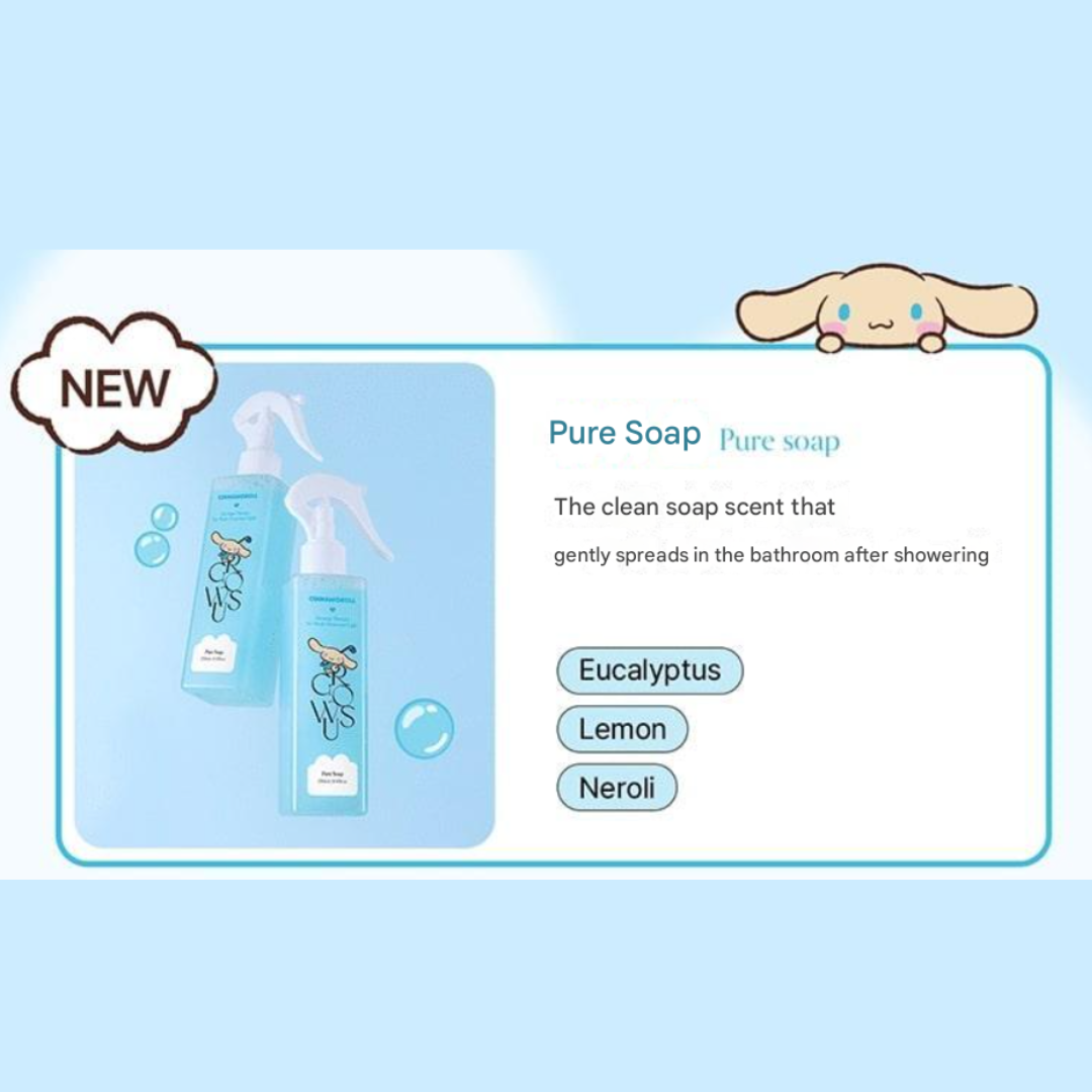 [Sanrio Cinnamoroll Collab] GROWUS No-Wash Treatment EX 2-Pack (250 mL + 250 mL) (3 Options)