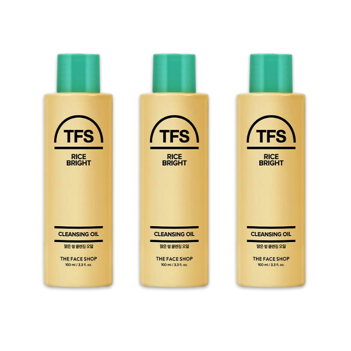 THE FACE SHOP Rice Bright Cleansing Gel Foam 100ml / Foam Cleanser 100ml / Tube Balm 60ml / Cleansing Water 300ml / Cleansing Oil 100ml (20 Options)