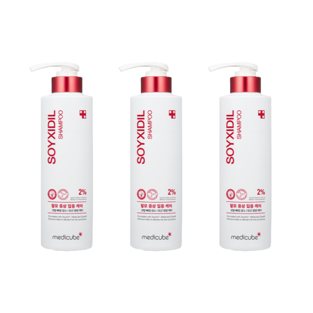 [Hair-Loss Functional] Medicube Soyxidil Shampoo 490ml, Medicube Soyxidil 2in1 Treatment 265ml (7 Options)