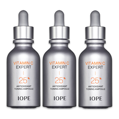 IOPE Vitamin C Expert 25% Antioxidant Toning Ampoule 23ml (3 Options)