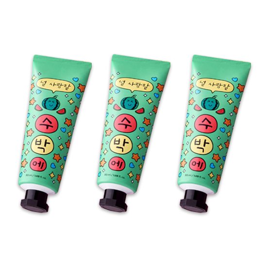 THE FACE SHOP Fruits Talk Hand Cream 50ml (Peach / Apple / Watermelon / Mango / grapefruit) (15 Options)