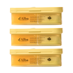 d’Alba Double Quick Liposome Calming & Boosting Half & Half Pad 100 Sheets (3 Options)