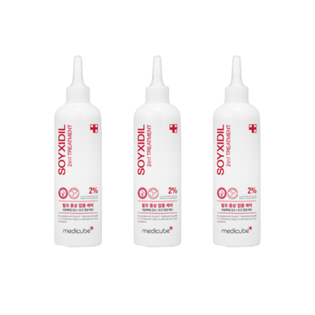[Hair-Loss Functional] Medicube Soyxidil Shampoo 490ml, Medicube Soyxidil 2in1 Treatment 265ml (7 Options)