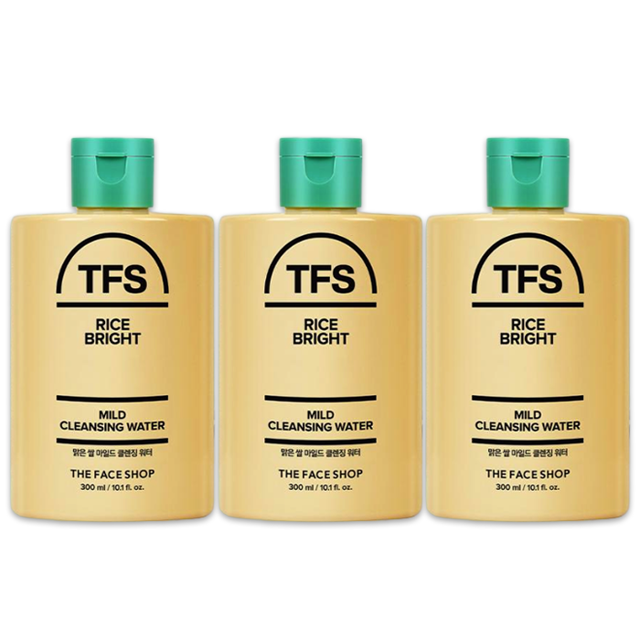 THE FACE SHOP Rice Bright Cleansing Gel Foam 100ml / Foam Cleanser 100ml / Tube Balm 60ml / Cleansing Water 300ml / Cleansing Oil 100ml (20 Options)