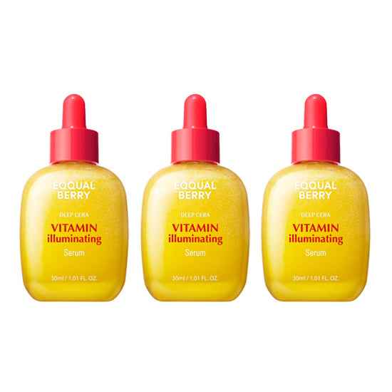 EQQUALBERRY Deep Cera Serum 30ml Bakuchiol, Vitamin, Aloe PDRN, NAD+ Peptide (14 Options)