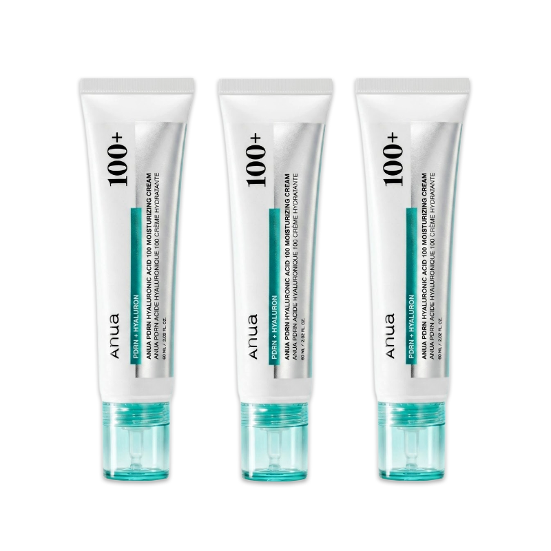 ANUA PDRN Hyaluronic Acid 100 Moisturizing Cream 60ml (3 Options)