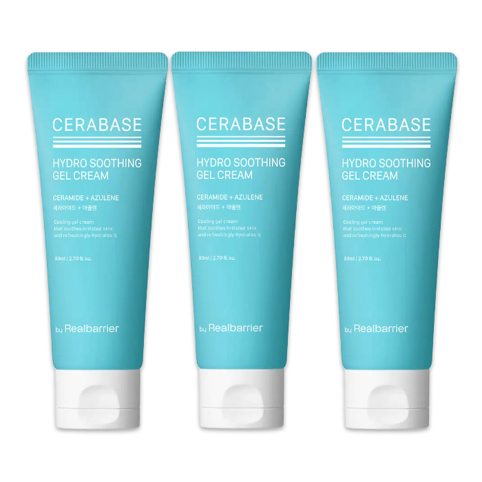 Real Barrier Cera Base Hydro Soothing Gel Cream 80ml (3 Options)