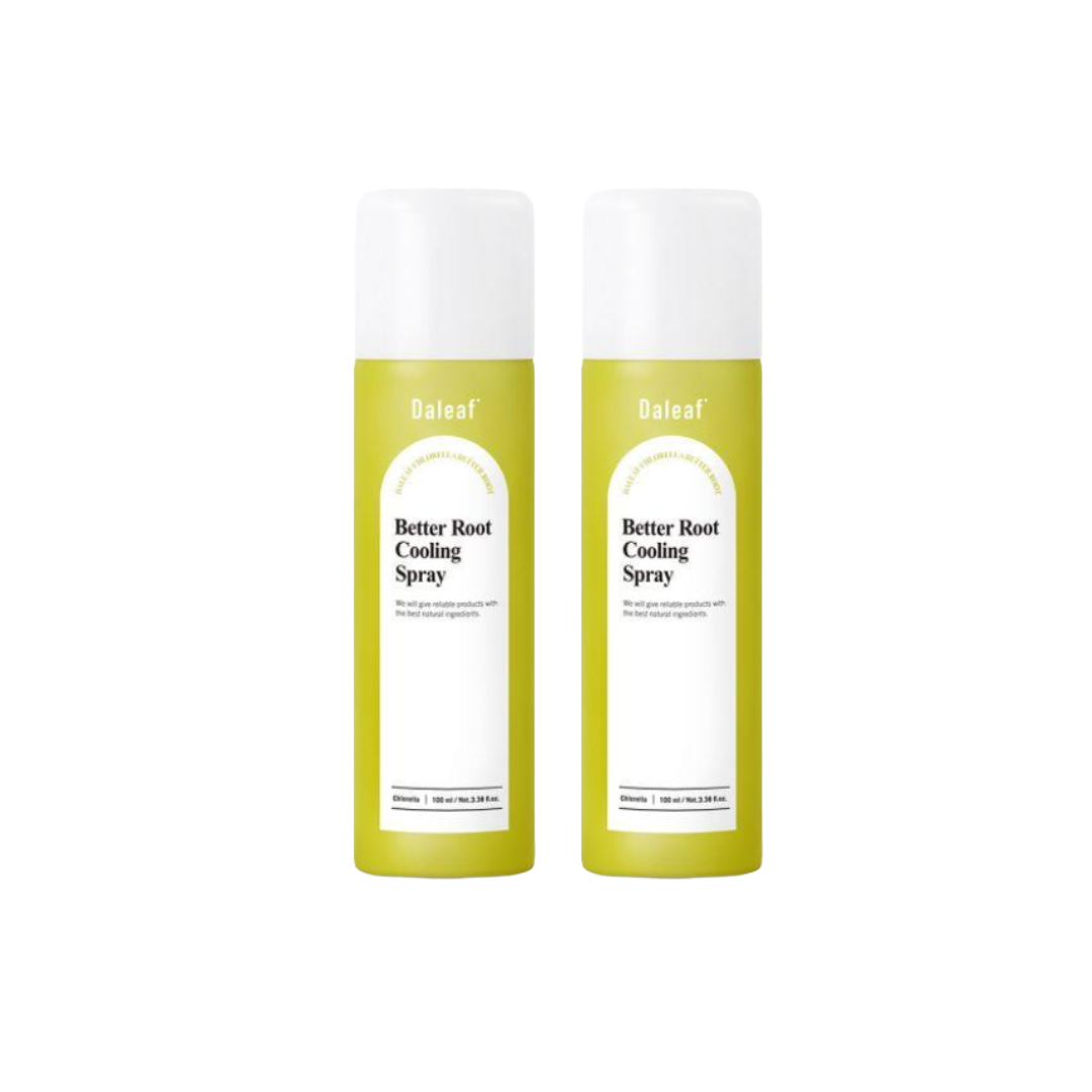 [Cinnamoroll Collaboration] Daleaf Chlorella Better Root Cooling Spray 100mL ×2 (1+1) (3 Options)