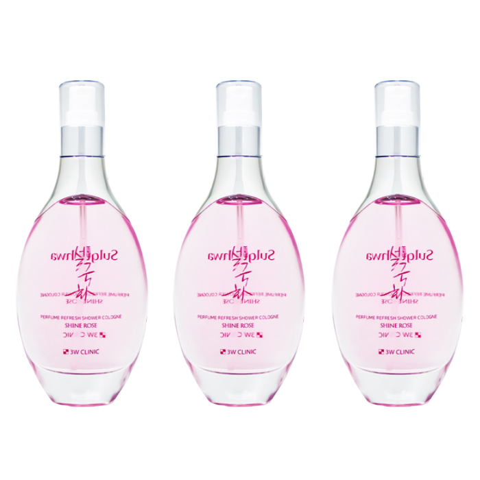 3W Sul Gukhwa Perfume Refresh Shower Cologne 150ml (Shine Rose / 2 Love / Inno Fairy) (10 Options)