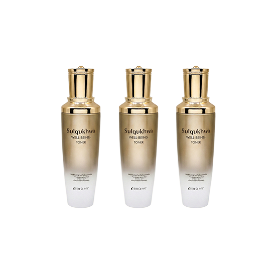 3W Sul Gukhwa Well-Being Herbal Skincare 4-Piece Set (Tone120rml + Emulsion120ml + Eye Cream40g + Cream60g) (13 Options)