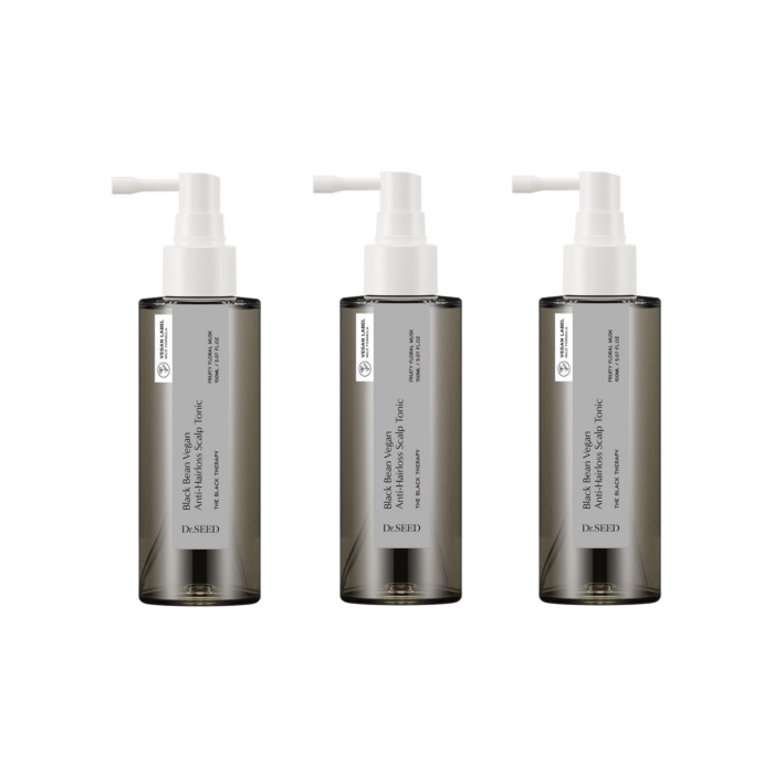 Dr.SEED Black Bean Vegan Anti-Hair Loss Line (Shampoo 1000ml · Hair Tonic 150ml · Treatment Hair Pack 250ml) (13 Options)