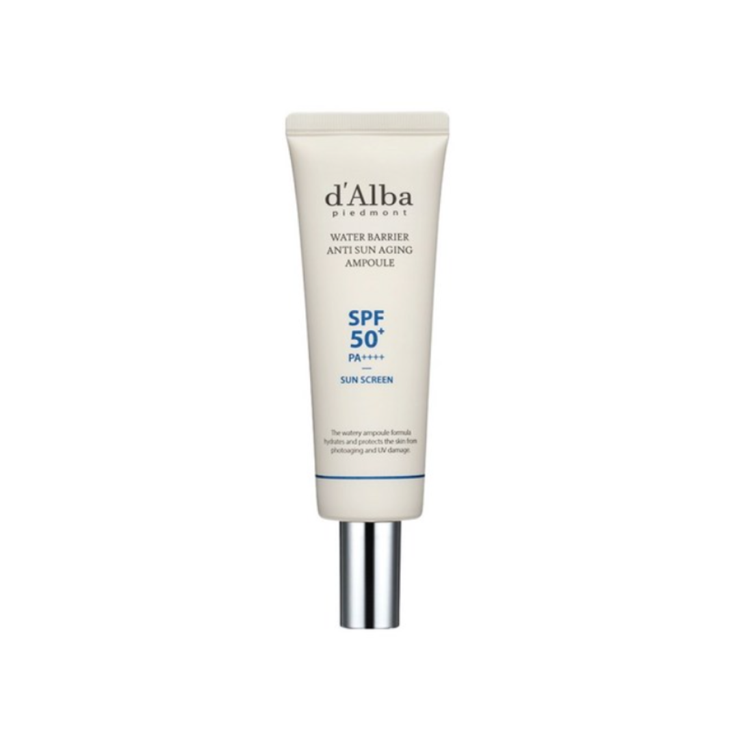 d’Alba Water Barrier Anti Sun Aging Ampoule SPF50+ / PA++++ 50ml (3 Options)