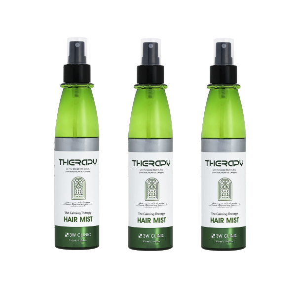3W CLINIC THE CALMING THERAPY SHAMPOO 500ml, HAIR ESSENCE 500ml, BODY CLEANSER 750ml, BODY LOTION 500ml, HAIR MIST 210ml ( 17 Options)