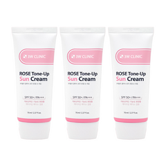 3W CLINIC Rose Tone-Up Sun Cream SPF50+ PA+++ 70ml (3 Options)