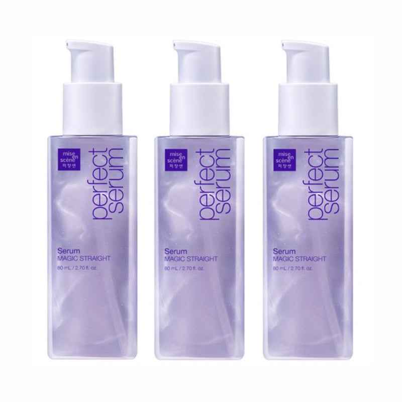 Mise En Scène Perfect Magic Straight Line — SHAMPOO 530ml / TREATMENT 230ml / SERUM 80ml (10 Options)