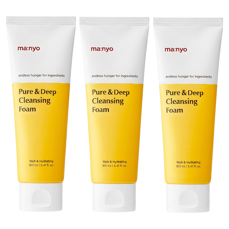 ma:nyo Pure & Deep Cleansing Foam160ml (3 Options)