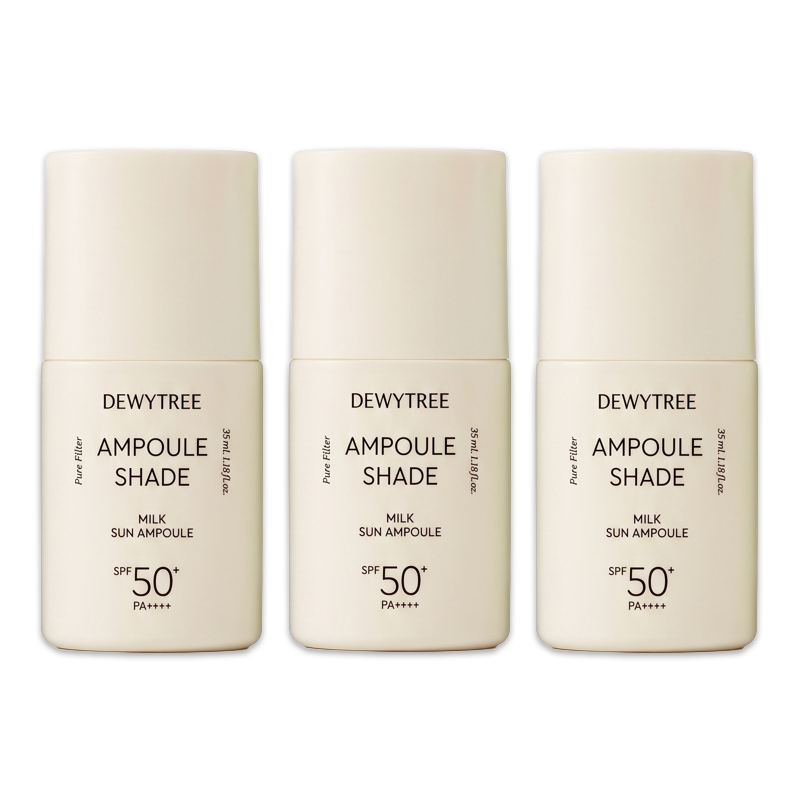 DEWYTREE Ampoule Shade Milk / Green / Blue Sun Ampoule 35ml (10 Options) - DAISO