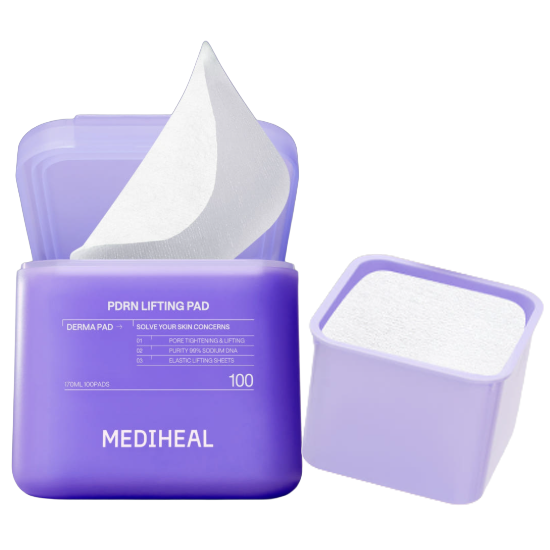 MEDIHEAL Derma Toner Pad 7 Types (Main 100 Sheets / Refill 100 Sheets) (20 Options)