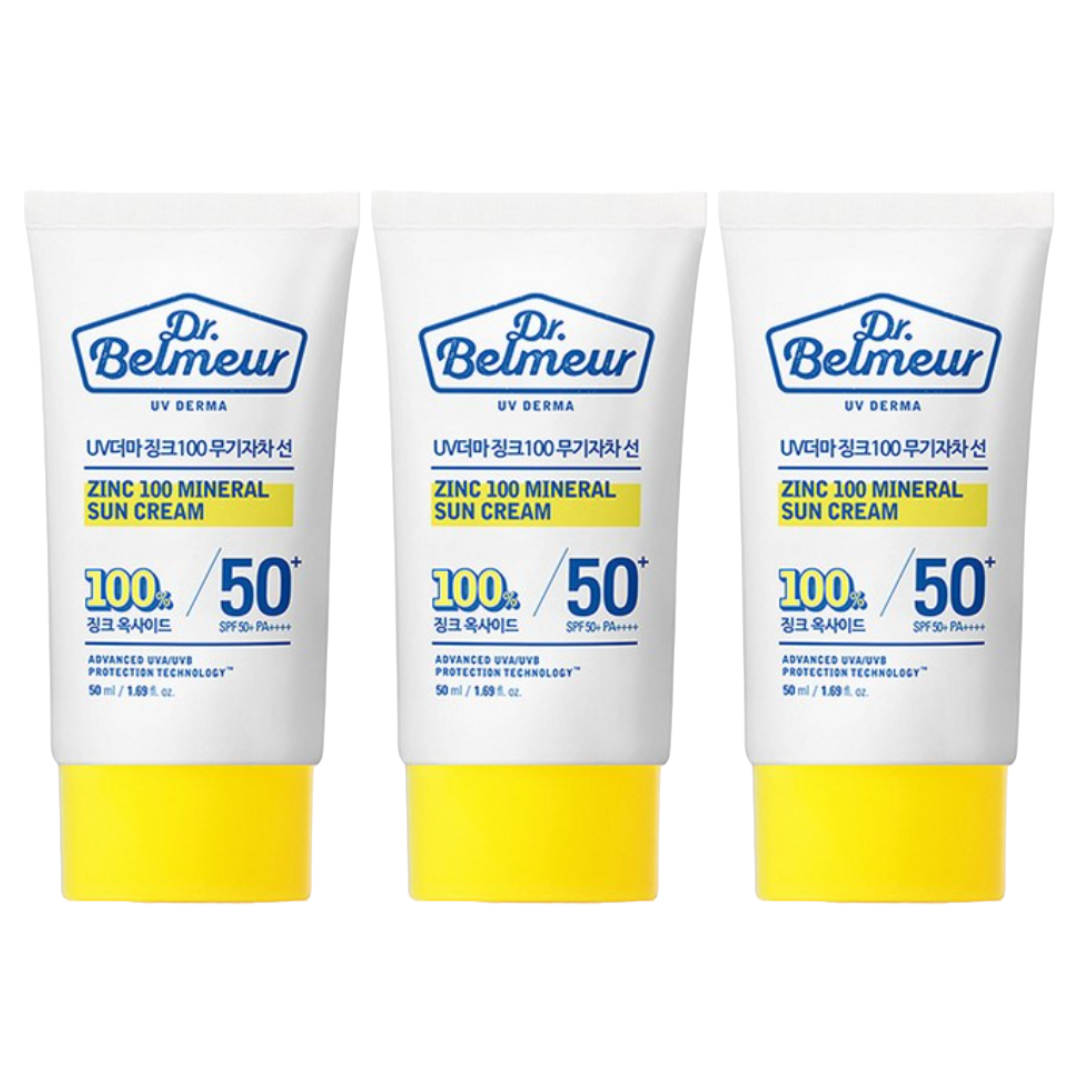 The Face Shop Dr. Belmeur UV Derma Mineral Sun Cream SPF48 PA+++ 50ml